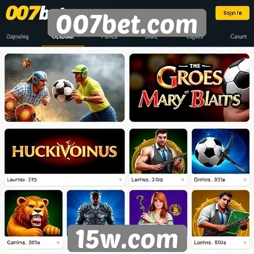 Análise das opções de jogos no 007bet.com
