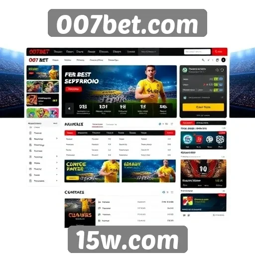 Análise da interface do usuário do 007bet.com