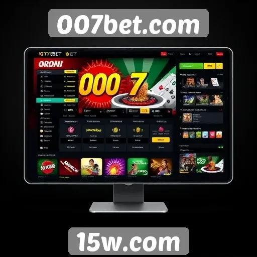 Análise da interface do usuário do 007bet